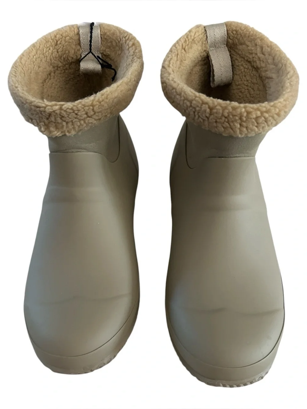 Hunter Women’s In/Out Faux Shearling Lined Boot, Allo Tan, Size UK9/US11, NWT
